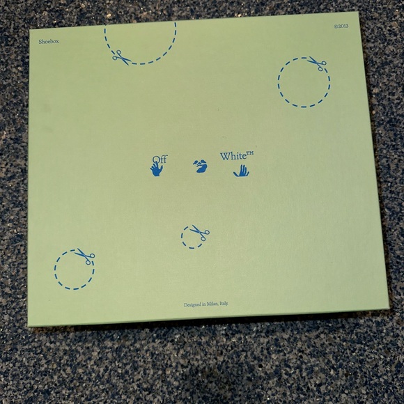 Off White 2.0 Black Leather Trainers sz 40 EUC LK NEW - Picture 8 of 9